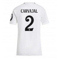 Maglia Calcio Real Madrid Daniel Carvajal #2 Prima Divisa Donna 2024-25 Manica Corta